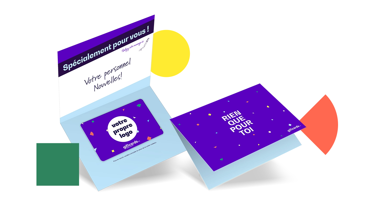 Bons cadeaux d'entreprise : rien de plus personnel